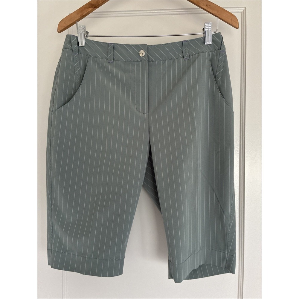 ANNIKA Cutter & Buck Stretch Casual Golf Shorts Sz 4 Bermuda Activewear Tennis